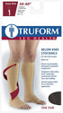 Truform 30-40 mmHg Compression Stockings for Men and Women, Knee High Length, Open Toe, Black, Small...