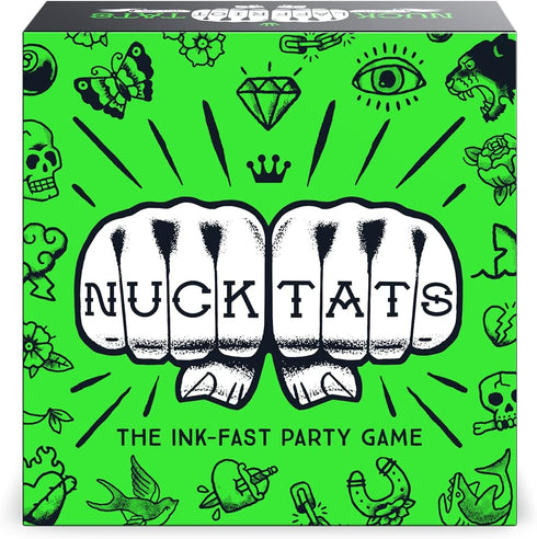 Funko Games NUCK TATS Party Game Ages 13 and Up for 3-6 Players...