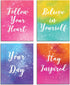 Inspirational Wall Art Motivational Painting- Quotes and Sayings Poster Home Office Decor Canvas Print Bedroom Bathroom Decoration Kids Teens Posi...