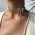 Sexy Shining Crystal Full Rhinestone Choker Crystal Butterfly Choker for Lady Party Jewelry...