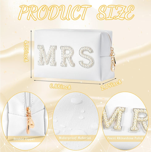 Bride To Be Gift Set Bride Makeup Bag I Do Bride Slippers Bride Robe Bride Hair Clip Bride Gifts Wedding Gifts...