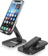 Cell Phone Stand for Desk Adjustable Portable Foldable Phone Holder Cradle Dock, Compatible with iPhone 15 14 13 Pro Max Mini, 12 11 XR X 8 7 6 Pl...