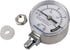 MEASUREMAN Stainless Steel Pressure Cooker Gauge, Pressure Canner Gauge, Steam Pressure Gauge, 2" Dial, Lower Mount, Including Hexagon Gasket and ...