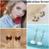 YaeYur 360pcs Beading Earring Supplies 60pcs Teardrop Round Beading Hoop Earrings 100pcs Beading Earring Hooks 100pcs Open Jump Rings 100pcs Butte...