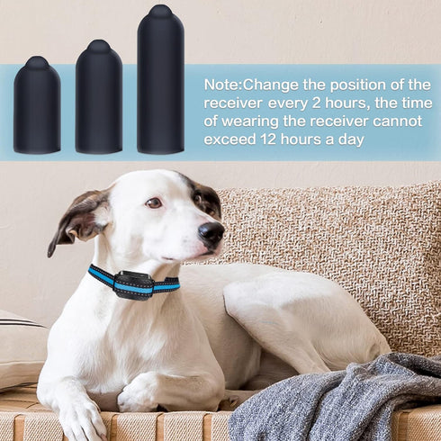 24 Pcs Dog Shock Collar Rubber Tips,Training Collar Replacement Parts Dog Collar Silicone Covers Training Rubber Tips Column Conductive Rubber Sle...