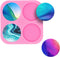 Super Glossy 1.7 inch Silicone Mold for DIY Round Phone Grip Resin Mold, 4-Cavity Circle Phone Socket Molds for Epoxy Resin, Jewelry Making Silico...