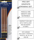 GOLDEN Drawing Set, 4 Count (Pack of 1), Graphite...