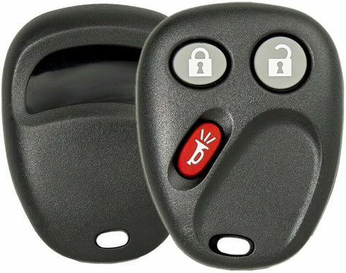 Key Fob for Chevy Silverado Equinox Suburban 2003-2006 | Mushan Key Fob LHJ011 | Replacement Key for Chevy&for Cadillac | 3-Button Key Fob | Easy ...