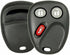 Key Fob for Chevy Silverado Equinox Suburban 2003-2006 | Mushan Key Fob LHJ011 | Replacement Key for Chevy&for Cadillac | 3-Button Key Fob | Easy ...