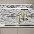 Decoroom Black and White Marble Contact Paper 17.7 in X 197 in, Waterproof Kitchen Countertop Peel and Stick Wallpaper, Self Adhesive Marble Conta...