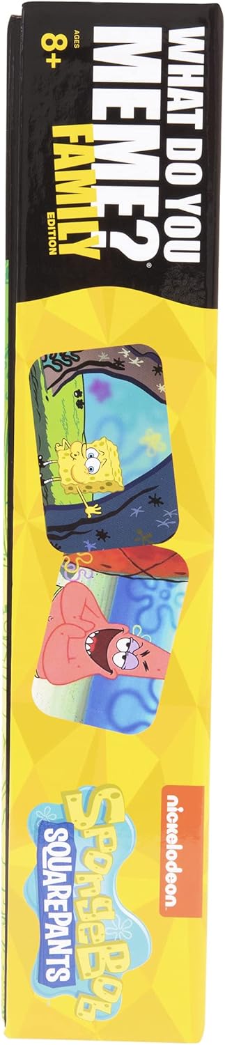 WHAT DO YOU MEME? Spongebob Family Edition – The Hilarious Game for Meme Lovers...