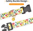 Dog Collar,Personalized Adjustable Cute Puppy Collars for Girl Female Boy Dogs Flower Patterned Design,Soft Pet Collar with Safe Buckle for Small ...