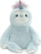 GUND Dazzle Slothicorn Plush Toy, Sloth Unicorn Stuffed Animal for Ages 1 and Up, Blue/Rainbow, 9”...