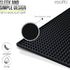 Esatto 12" x 6" Professional Service Mat, Black – Sturdy Thick Durable and Stylish Service Bar Mat for Spills, Coffee, Bars, Restaurants, Counter ...