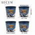 SECEN LONDON Reusable Plastic Popcorn Containers/Popcorn Bowls Set for Movie Theater Night,Washable in The Dishwasher,%100 BPA Free, Plastic Popco...