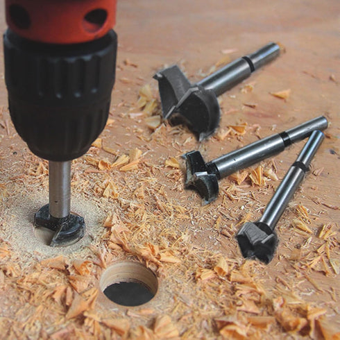 1-7/16" (36.5mm) Forstner Drill Bit for Precise Woodworking with Durable YG8 Carbide Thickness of 2.0mm,This Hinge Cutter Tool is Ideal for Hard W...