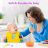 NPET 3PCS Silicone Baby Bibs for Babies & Toddlers, Waterproof Baby Bibs for Eating BPA Free Toddler Bibs 1-3 Years Soft Adjustable Fit Cute Dinos...