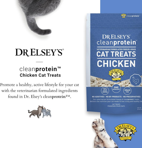 Dr. Elsey's Freeze-Dried Chicken Cat Treats 0.5 oz....