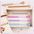 6 Pcs Diamond Pens with Crystal,Pens with Diamonds on Top, Diamond Pens Bulk including Black Ink Pen Refill, Diamond Top Pens for Office School Ho...
