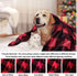 PiccoCasa Pet Dog Blanket, Flannel Fleece Puppy Blanket Plaid Plush Warm Rug Blankets for Small-Medium Dogs Cats Sleeping Mat, 30 x 40 Inches, Sca...