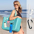 Silicone Phone Holder for Bogg Bags with 2 Hooks & 2 Carabiners Inserts Beach Bogg Bag Keychain Accessories Charm, Soft Silicone Insert Case Cell ...