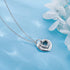 Great Grandma Necklace-925 Sterling Silver Four Hearts Generations Necklace Great Grandma Grandmother from Grandchildren...
