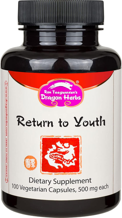 Dragon Herbs - Return to Youth Capsules ( Huan Shao Dan ) - 100 Capsules, 500 mg each...
