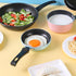 Zoofen 4.7" Frying Pan Mini Round Egg Skillet Non Stick One Egg Fry Pan Breakfast Pan with Long Handle...