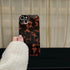 Tortoise Shell Retro Phone Case Compatible with iPhone 14 Pro Chic Amber Brown Leopard Stylish Classic Soft Slim Protective Cover for iPhone 14pro...
