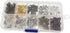 200pcs Mixed 10 Styles Tibetan Silver Bronze Gold Glue on Bail Tag for Jewelry Making Crafting...