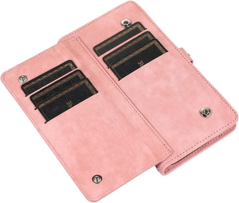 Asuwish Phone Case for Samsung Galaxy A54 5G Wallet Cover with Tempered Glass Screen Protector and Wrist Strap Leather Flip Zipper Credit Card Hol...