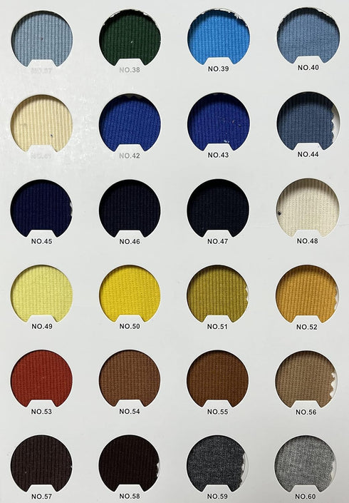 Ribbing Fabric for Cuffs, Jacket Hoodies Waistbands Neckline Material, for Sweatshirts Costume Sewing (Black 68, 43x8in)...