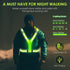 Led Reflective Vest Safety Gear, Rechargeable Light Up Running Vest High Visibility at Night Adjustable Vest for Runners Riders Walkers Men Women...