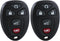 Remote Key Fob Control Replacement for 07-2016 GMC Acadia Yukon,07-2014 Chevy Tahoe Suburban Cadillac Escalade,09-2017 Chevrolet Traverse Enclave(...