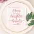 Crisky Bridal Shower Napkins Rose Gold, Happily Ever After Cocktail Beverage Cake Dessert Napkins for Wedding & Bridal Shower Engagement Bachelore...