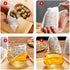 300 Pcs Tea Filter Bags, Disposable Tea Filter Bags for Loose Leaf Tea from Safe Natural Materials, Bring Tea Spoon,Empty Tea Bags Suitable for Lo...