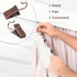 JANYUN 30 Pack Mini Heavy-Duty Hook Clip Set Curtain Clips for Photos Home Decoration Art Craft Display (Copper)...