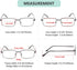 Eyekepper 3-pack Readers Rectangular Spring Temple Large Metal Reading Glasses Men Black +2.0...