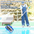 Pool Skimmer Net, Fine Mesh Pool Leaf Net with Durable Deep Net, Larger Capacity Leaf Skimmer Net for Pool Cleaning, Debris Pickup Removal, Easy S...