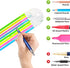 Translucent Book Tabs,Repositionable Strip Sticky Tabs, Book Markers for Reading, Small Sticky Notes, and Complete Book Annotation Supplies - Idea...