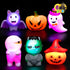 JOYIN 6 Pcs Halloween Light-Up Bath Toys ,Halloween Theme Toys Flashing LED Light Floating Bathtub Toys for Baby,Toddler Water Tub Games Swimming ...