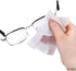 Lens and Screen Cleaning Kit - 2 Spray Bottles, 2 Microfiber Cloths (Size L + S), 50 Individually Wrapped Wet Tissues - for Eyeglasses, Sunglasses...