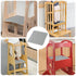 Baby Silicone Mat for Studying Platform,Standing High Chair Mats for Kids,Boys and Girls Kitchen Stool Non-Slip Pad,Keep Safe,Easy to Clean,Foldab...