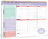 Weekly To Do List Notepad with 52 Undated Sheets?8.5"×11"?- Weekly Desk Planner for Women & Man, Work and Home - Violet Dream...