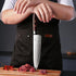 Japanese Chef Knife, Professional 8 Inch Kitchen Knife, Japanese High Carbon Stainless Steel Super Sharp Cooking Knives and Ergonomic Solid Wood H...