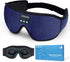 Sleep Headphones, 3D Bluetooth Sleep Mask, LIGHTIMETUNNEL Washable Sleeping Headphones with Ultra Thin Stereo Speakers Microphone Hands Free for I...