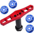 17mm Wheel Nuts & 17mm Hex Wheel Wrench Tool for Traxxas X-Maxx E Revo Summit T-Maxx RC Monster Truck Wheels Tires (4-Pack) (Blue Nut)...