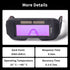 T TOVIA Welder Glasses LCD, Safety Protective, Solar Powered Auto Darkening Welding Goggles with Adjustable Shade, Sensors Welder Glasses for TIG ...