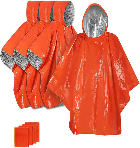 Emergency Survival Sleeping Bag, 2 Pack Thermal Sack Blanket, Waterproof Lightweight, Survival Tent Mylar Portable Sack for Camping, Hiking, Backp...