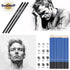 EooUooIP Drawing and Sketching Set - 26 psc Drawing and Sketching Set for Artists and Beginners - Complete Art Kit with | Pencils, Charcoal, Graph...